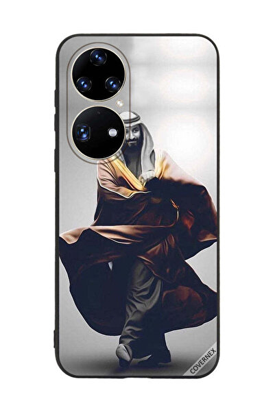 Covernex غطاء حماية لهاتف هواوي بي 50 برو محمد بن سلمان يمشي