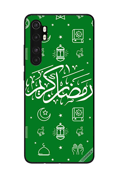 Covernex غطاء حماية لهاتف شاومي مي نوت 10 لايت بنمط رخامي أسود