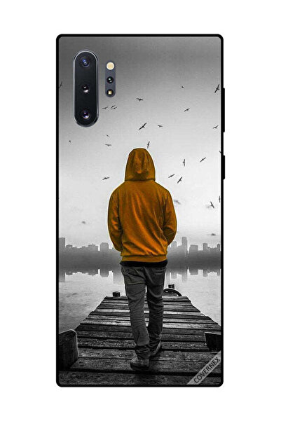 Covernex غطاء حماية لهاتف سامسونج جالكسي نوت 10 بلس - فتى حزين يمشي