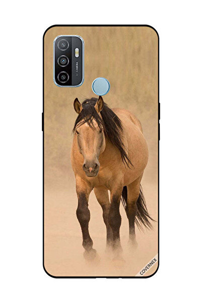 Covernex غطاء حماية لهاتف OPPO A53/A53S - سباق الخيل البني