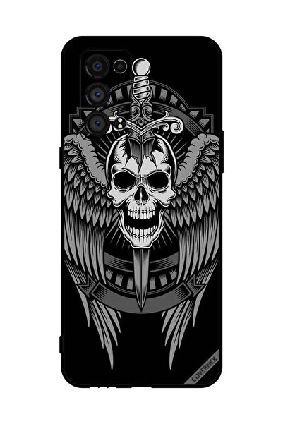 Covernex غطاء حماية لهاتف Oppo Reno6 Pro 5G جمجمة بأجنحة نسر