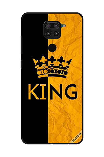 Covernex غطاء حماية لهاتف شاومي ريدمي نوت 9 - أسود وأصفر