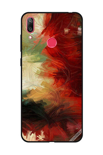 Covernex غطاء حماية لهاتف هواوي Y7 Prime 2019 بخلفية فنية