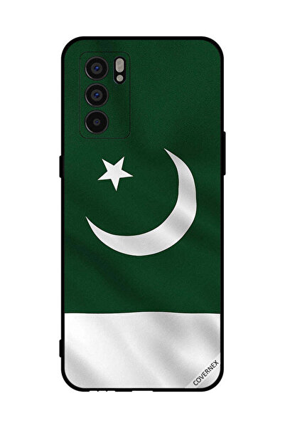 Covernex غطاء حماية لهاتف Oppo Reno6 5G علم باكستان عمودي