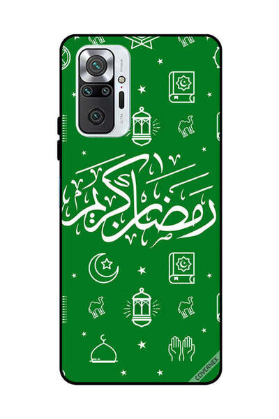 Covernex غطاء حماية لهاتف شاومي ريدمي نوت 10 برو 4G رمضان كريم أخضر