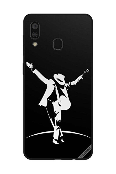 Covernex غطاء حماية لهاتف سامسونج جالاكسي A30 أكشن أسود وأبيض