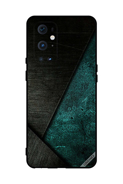 Covernex غطاء حماية لهاتف OnePlus 9 Pro بنمط أسود وأخضر داكن