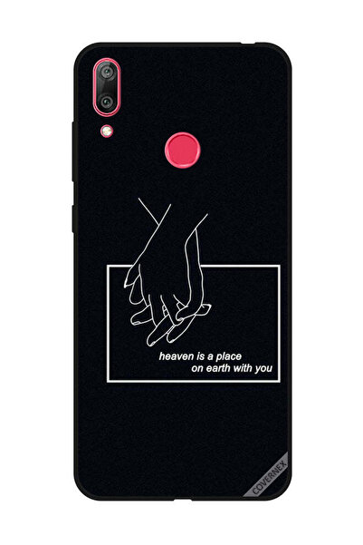 Covernex غطاء حماية لهاتف هواوي Y7 Prime 2019 الجنة مكان على الأرض معك