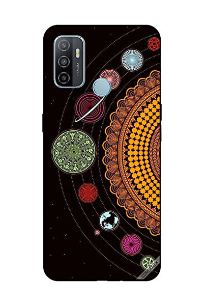 Covernex غطاء حماية لهاتف OPPO A53/A53S بأشكال ماندالا الفضائية