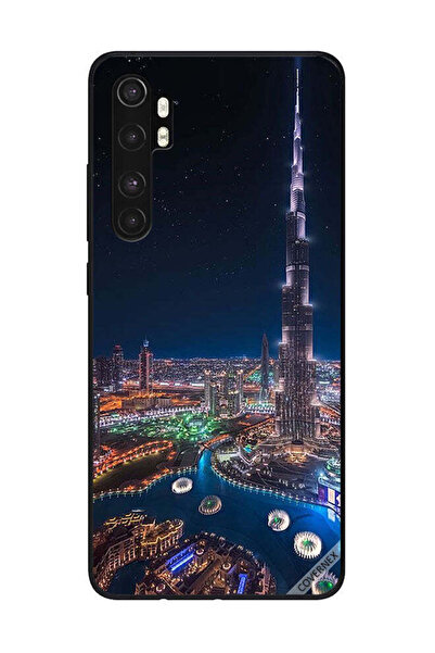 Covernex غطاء حماية لهاتف شاومي مي نوت 10 لايت - خيال فتاة خربشة ليلية