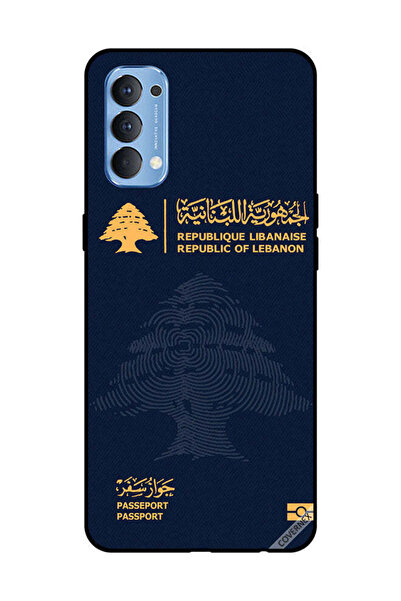 Covernex غطاء حماية لهاتف OPPO Reno 4 4G جواز سفر لبناني