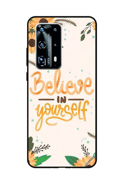Covernex غطاء حماية لهاتف هواوي بي 40 برو بلس - ثق بنفسك - زهور الشمس