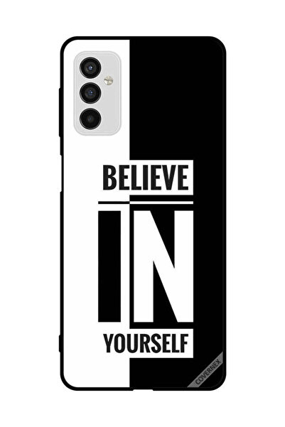 Covernex غطاء حماية لهاتف سامسونج جالاكسي M52 5G ثق بنفسك باللونين الأبيض وال...