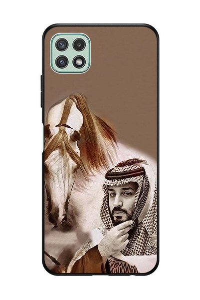 Covernex غطاء حماية لهاتف سامسونج جالاكسي A22 5G محمد بن سلمان أمام حصان