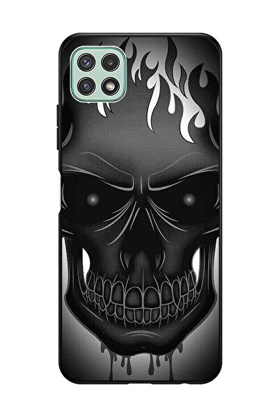 Covernex غطاء حماية لهاتف سامسونج جالاكسي A22 5G برسومات جمجمة