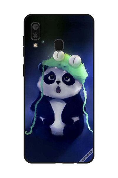Covernex غطاء حماية لهاتف سامسونج جالاكسي A30 باندا بتصميم كاب