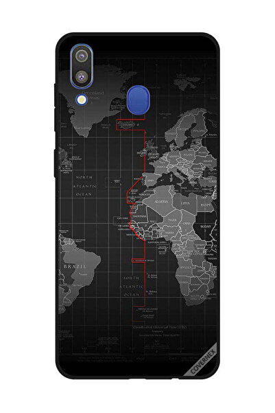 Covernex غطاء حماية لهاتف سامسونج جالاكسي M20 بطبعة حدود المحيط