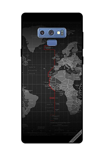 Covernex غطاء حماية لهاتف سامسونج جالكسي نوت 9 بطبعة حدود المحيط
