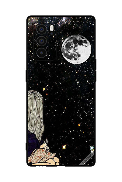 Covernex Protective Case Cover For Oppo Reno6 Pro+ 5G Looking At Moon
