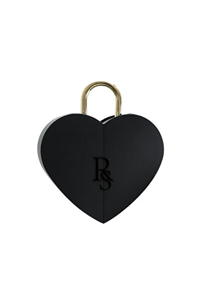 layfhex Kapaklı Kilitli Kalp Şeklinde Büyük Hediye Kutusu 33x30x11cm