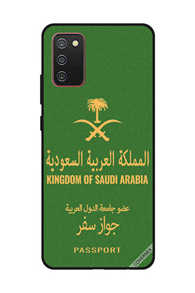 Covernex غطاء حماية لهاتف سامسونج جالاكسي A02s/F02s جواز سفر المملكة العربية ...