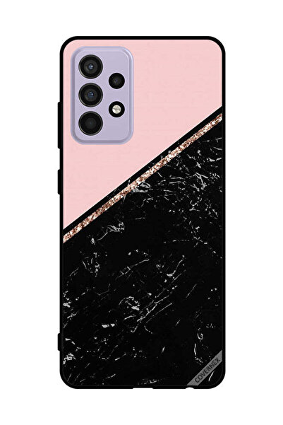 Covernex Protective Case Cover For Samsung Galaxy A52s 5G Black Marble & Gold...