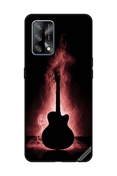 Covernex غطاء حماية لهاتف OPPO A74/F19 4G بطبعة جيتار في الظلام