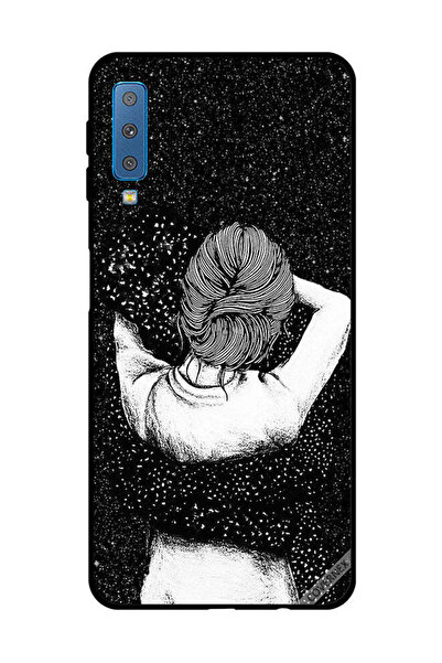 Covernex غطاء حماية لهاتف سامسونج جالاكسي A7 2018 - خيال ليلي لفتاة دودل