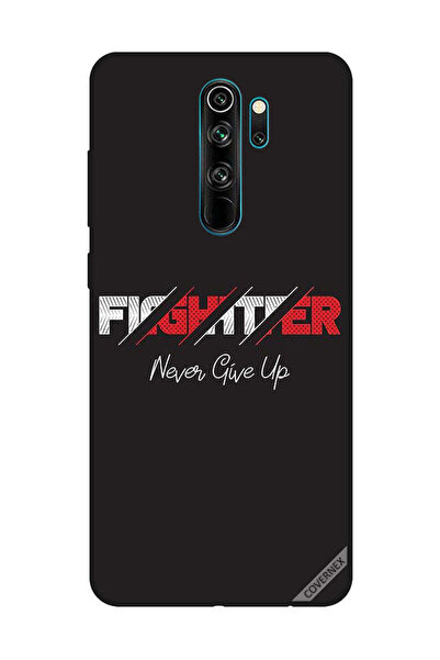 Covernex غطاء حماية لهاتف شاومي ريدمي نوت 8 برو - المقاتل لا يستسلم أبدًا