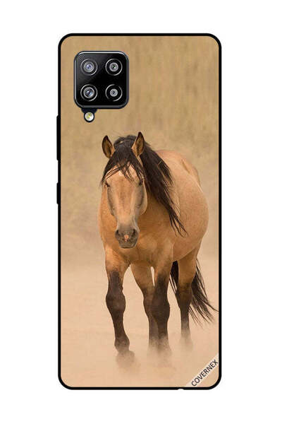 Covernex غطاء حماية لهاتف سامسونج جالاكسي M42 5G - سباق الخيل البني