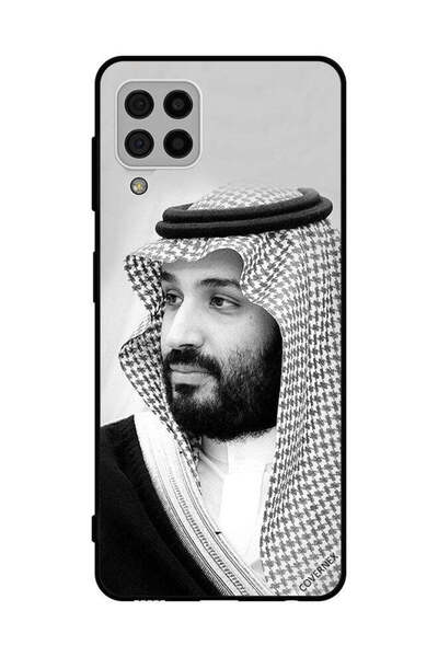 Covernex غطاء حماية لهاتف سامسونج جالاكسي A22 4G صورة محمد بن سلمان بالأبيض و...
