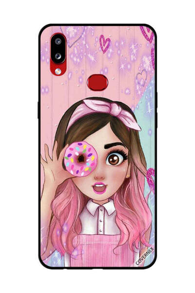 Covernex Protective Case Cover For Samsung Galaxy A10s Cute Little Girl Holdi...