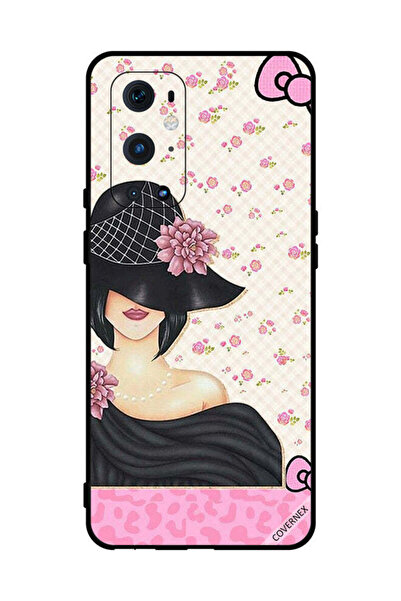 Covernex غطاء حماية لهاتف OnePlus 9 Pro - فتاة ذات قبعة سوداء