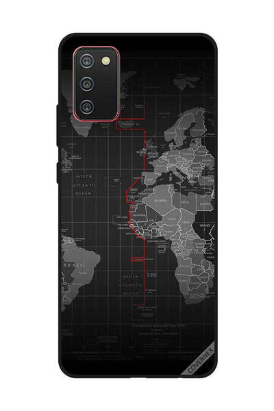 Covernex غطاء حماية لهاتف سامسونج جالاكسي A02s/F02s بطبعة حدود المحيط