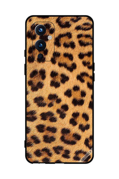 Covernex غطاء حماية لهاتف OnePlus 9 بنقشة جلد النمر باللونين الأسود والبني
