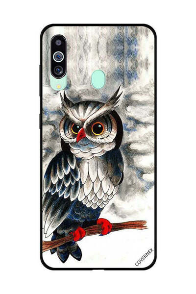 Covernex غطاء حماية لهاتف سامسونج جالاكسي M40 بتصميم رسمة بومة