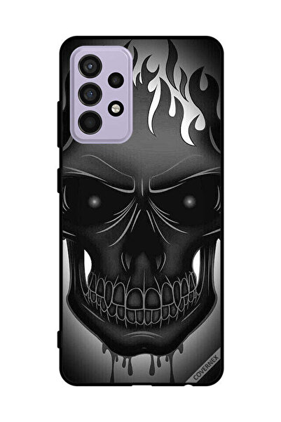 Covernex غطاء حماية لهاتف سامسونج جالاكسي A52s 5G برسومات جمجمة