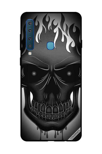 Covernex غطاء حماية لهاتف سامسونج جالاكسي A9 2018 برسومات جمجمة