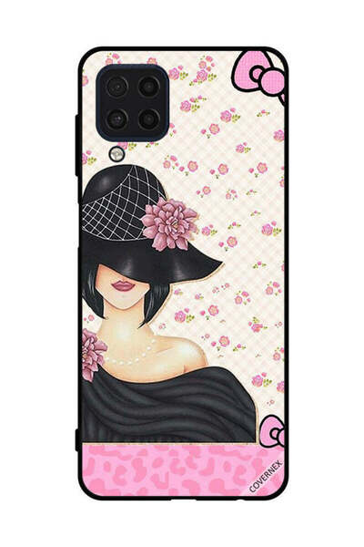 Covernex Protective Case Cover For Samsung Galaxy M32 4G Black Hat Girl