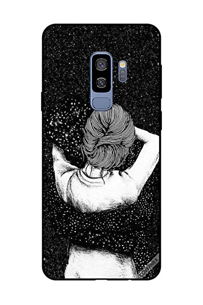 Covernex غطاء حماية لهاتف سامسونج جالاكسي S9 بلس - خيال ليلي لفتاة دودل