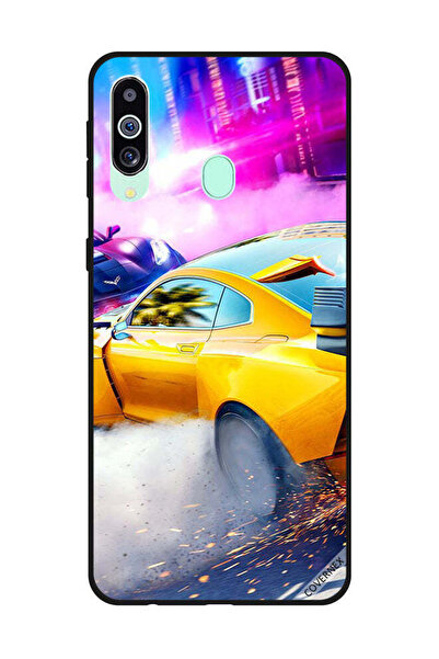 Covernex غطاء حماية لهاتف سامسونج جالاكسي M40/A60 - سيارة صفراء