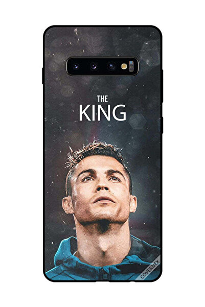 Covernex غطاء حماية لهاتف سامسونج جالاكسي S10 بلس رونالدو الملك