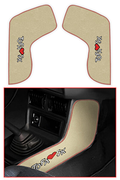 TUSBA MARKET Tofaş Şahin Doğan Kartal Torpido Vites Konsol Koruma Halısı | Or...