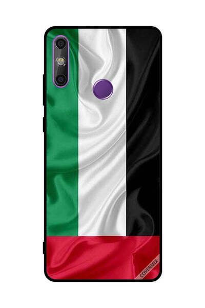 Covernex غطاء حماية لهاتف هواوي إنجوي 20E - قماش علم الإمارات العربية المتحدة