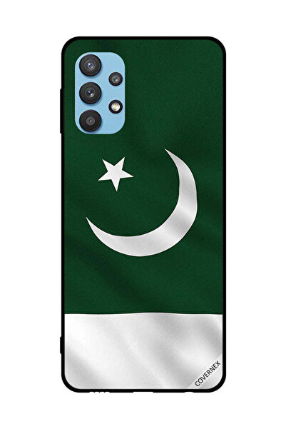 Covernex غطاء حماية لهاتف سامسونج جالاكسي M32 5G علم باكستان عمودي