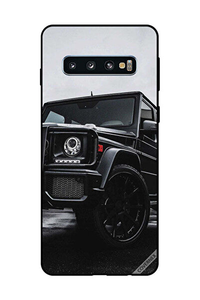 Covernex غطاء حماية لهاتف سامسونج جالاكسي S10 - أسود - جيب