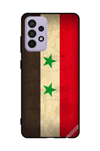 Covernex غطاء حماية لهاتف سامسونج جالاكسي A52s 5G علم سوريا