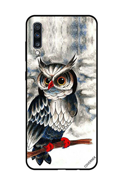 Covernex غطاء حماية لهاتف سامسونج جالاكسي A70 برسومات بومة