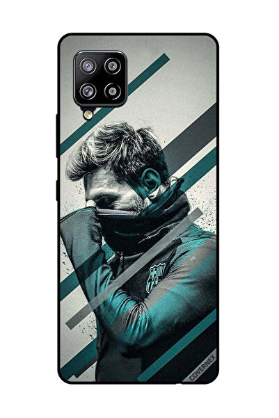 Covernex غطاء حماية لهاتف سامسونج جالاكسي M42 5G وجه ميسي المختبئ