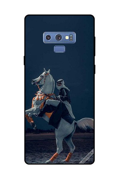 Covernex غطاء حماية لهاتف سامسونج جالاكسي نوت 9 - شاب على حصان